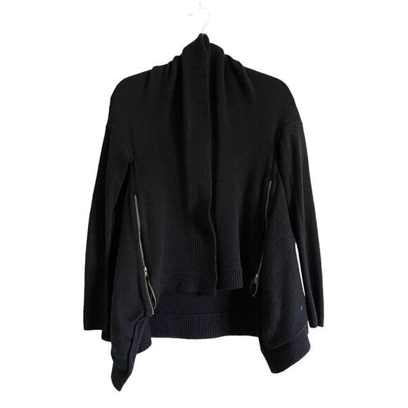 Lululemon Wrap It Up Black Sweater‎ Women's S Activewear Yoga - Picture 1 of 6